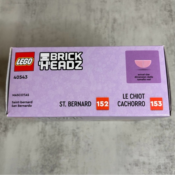 Lego BrickHeadz Pets St. Bernard Set (#40543) - Picture 5 of 6
